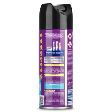 Insecticida total multi insectos Bloom spray 400 ml-1 Insecticida total multi insectos Bloom spray 400 ml-1