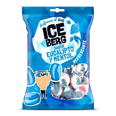 Caramelos de eucalipto y menta Iceberg de Dia bolsa 300 g-0