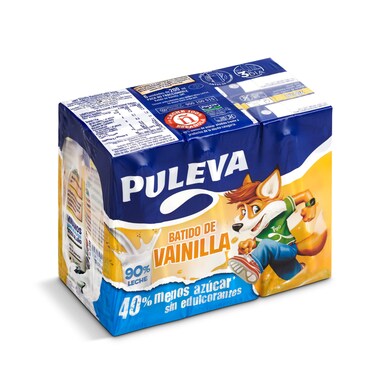 Batido de vainilla Puleva brik 6 x 200 ml-0