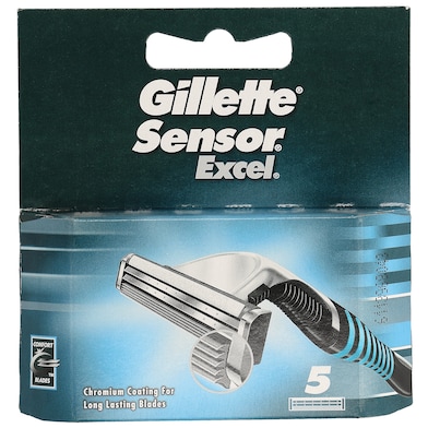 Maquinilla de afeitar recambio Gillette blister 5 unidades-0