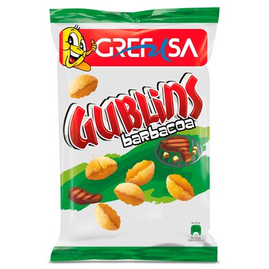 Aperitivo frito con sabor a barbacoa Grefusa bolsa 120 g-0 Aperitivo frito con sabor a barbacoa Grefusa bolsa 120 g-0
