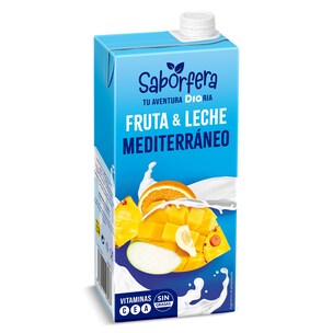bebida de fruta y leche mediterraneo 1 l