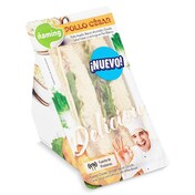 Sándwich con pollo César Ñaming bandeja 200 g