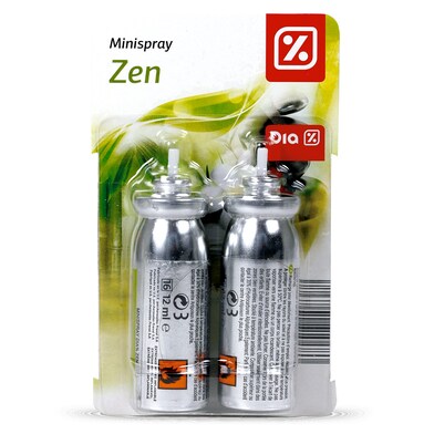 Ambientador mini spray aroma zen Dia blister 24 ml-0 Ambientador mini spray aroma zen Dia blister 24 ml-0