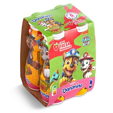 Petit de fresa líquido Danonino pack 4 x 100 g-0 Petit de fresa líquido Danonino pack 4 x 100 g-0