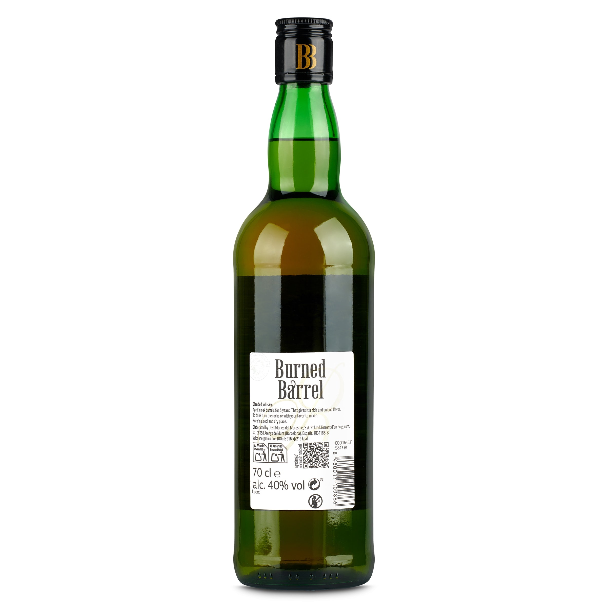 Whisky Burned Barrel 70 cl