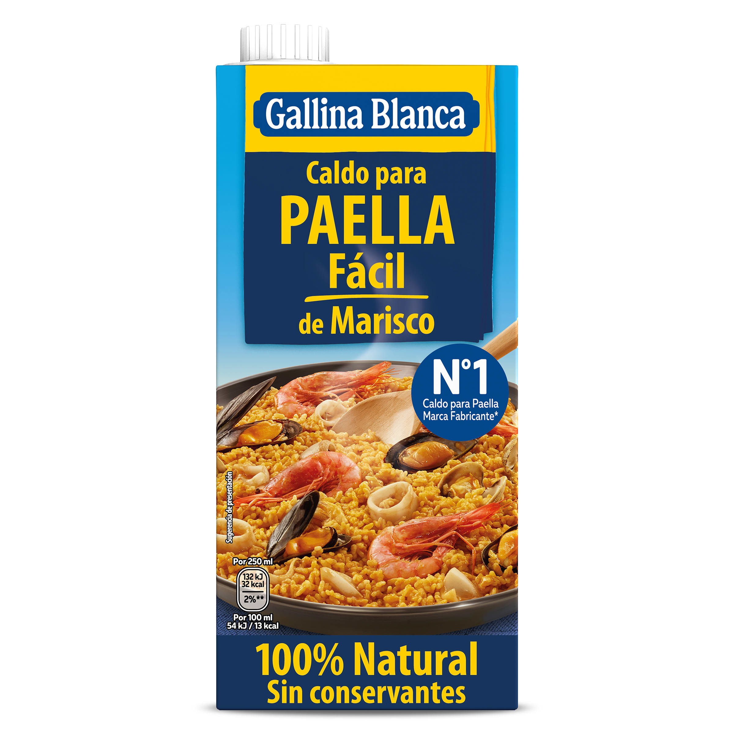Caldo para paella Gallina Blanca 1 L
