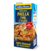 Caldo para paella de marisco Gallina Blanca brik 1 l