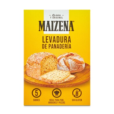 Levadura de panadería Maizena caja 28 g-1 Levadura de panadería Maizena caja 28 g-1