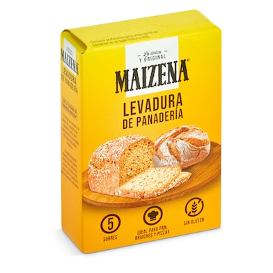 Levadura de panadería Maizena caja 28 g-0