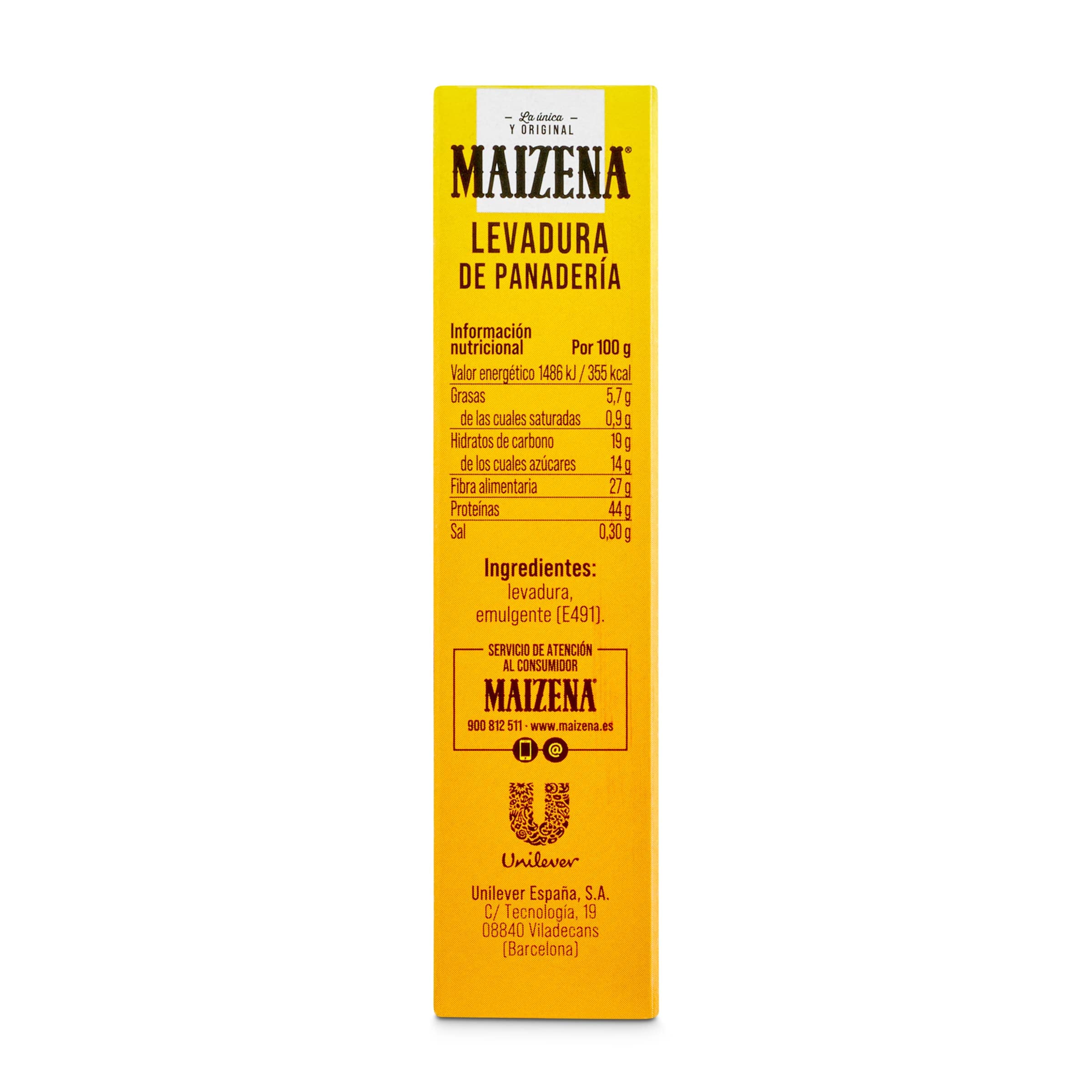 Levadura de panadería Maizena 28 g
