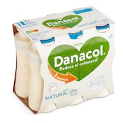 Bebida láctea natural Danacol pack 6 x 100 g