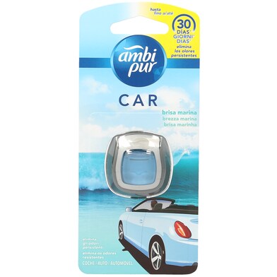 Ambientador para coche aroma brisa marina Ambipur caja 1 unidad-0 Ambientador para coche aroma brisa marina Ambipur caja 1 unidad-0