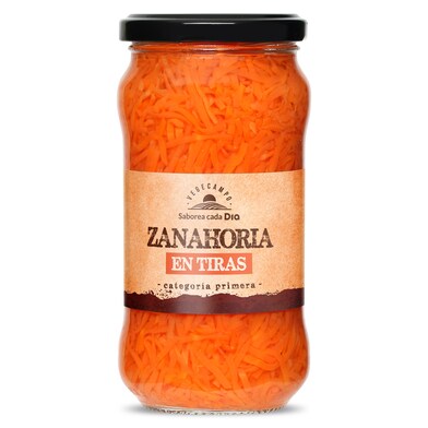 Zanahoria en tiras Vegecampo de Dia frasco 180 g-0 Zanahoria en tiras Vegecampo de Dia frasco 180 g-0
