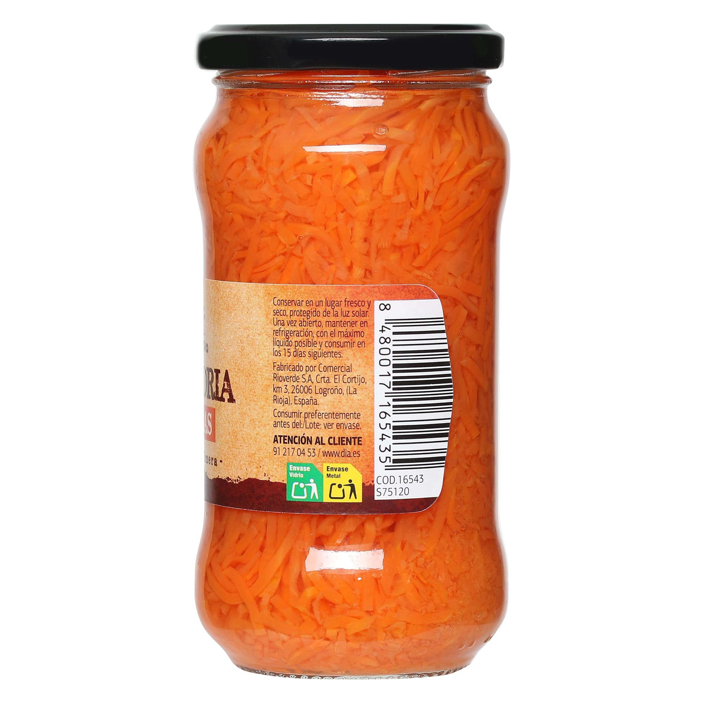 Zanahoria en tiras Dia Vegecampo 180 g