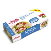 Pechuga de pollo al natural Aldelis lata 2 x 52 g