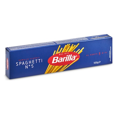 Espagueti nº 5 Barilla caja 500 g-0