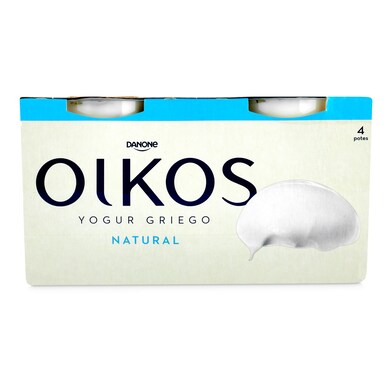 Yogur griego natural Oikos pack 4 x 110 g-1 Yogur griego natural Oikos pack 4 x 110 g-1