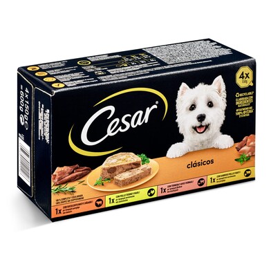 Alimento para perros clásicos Cesar tarrina 600 g-0 Alimento para perros clásicos Cesar tarrina 600 g-0