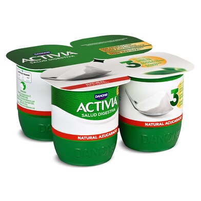 Bífidus natural azucarado Activia pack 4 x 120 g-0