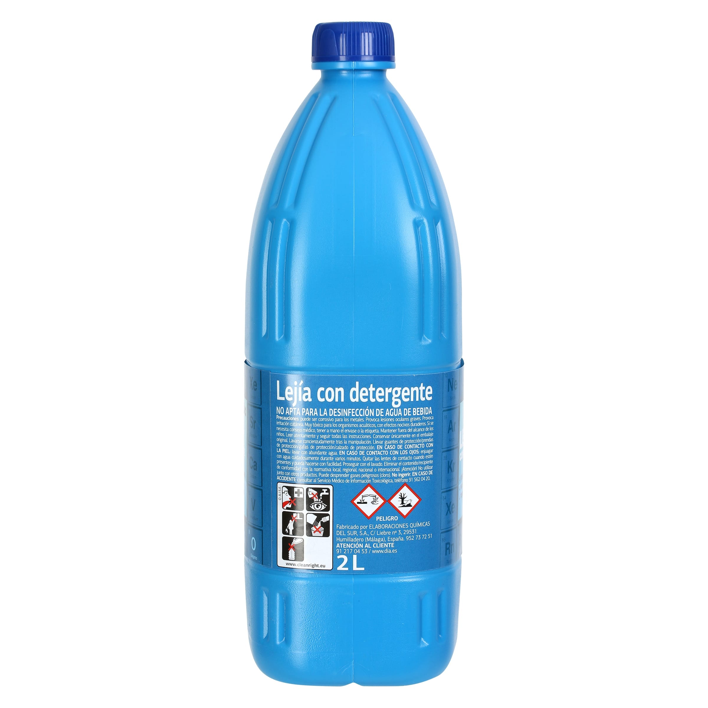Lejía con detergente Dia 2 L