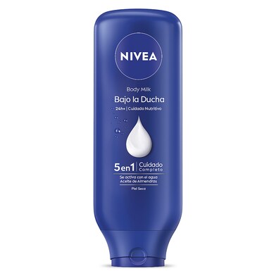 Body milk bajo la ducha nutritivo piel seca Nivea botella 400 ml-0