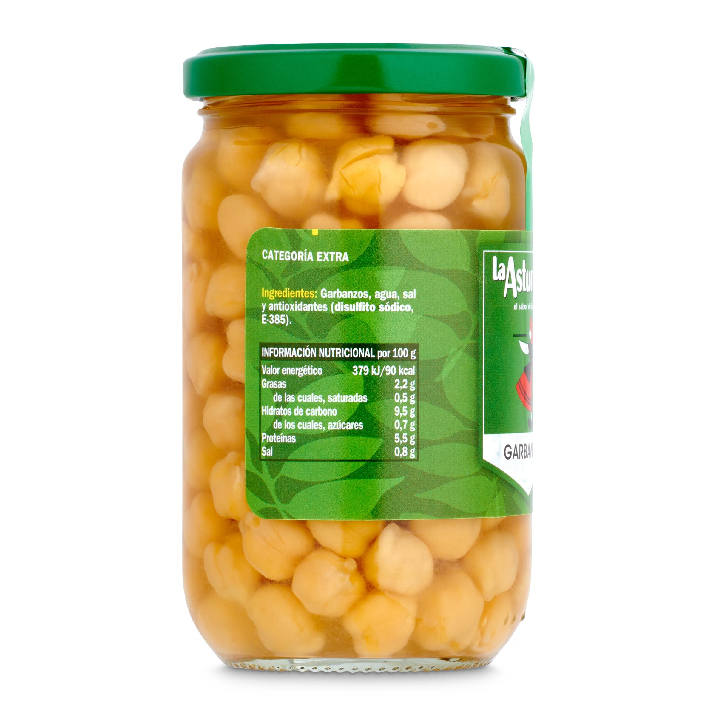 Garbanzos cocidos La Asturiana 210 g