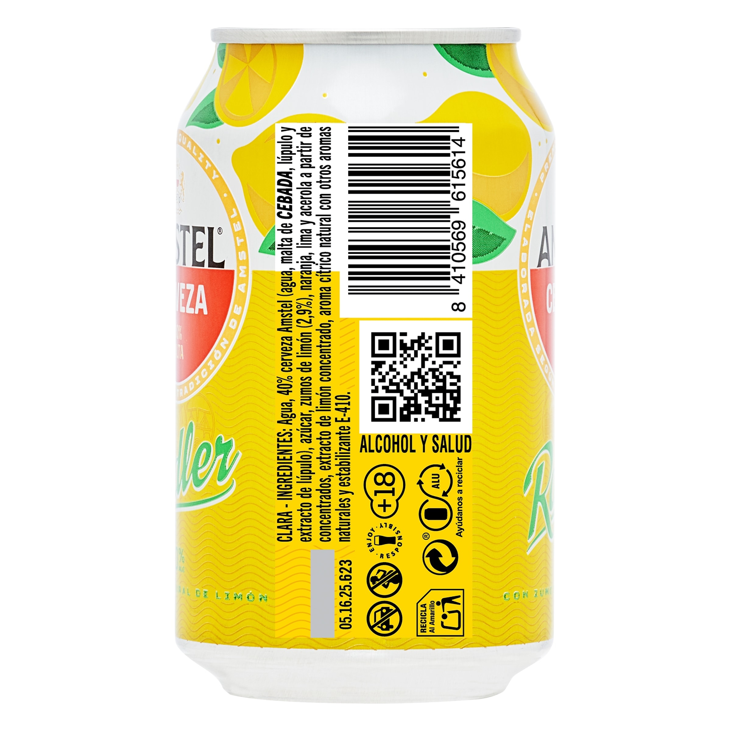Cerveza radler Amstel 33 cl