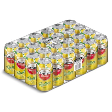 Cerveza radler con limón Amstel pack 24 x 33 cl-0