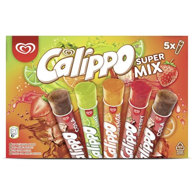 Helado super mix 5 unidades Calippo caja 525 g-0 Helado super mix 5 unidades Calippo caja 525 g-0