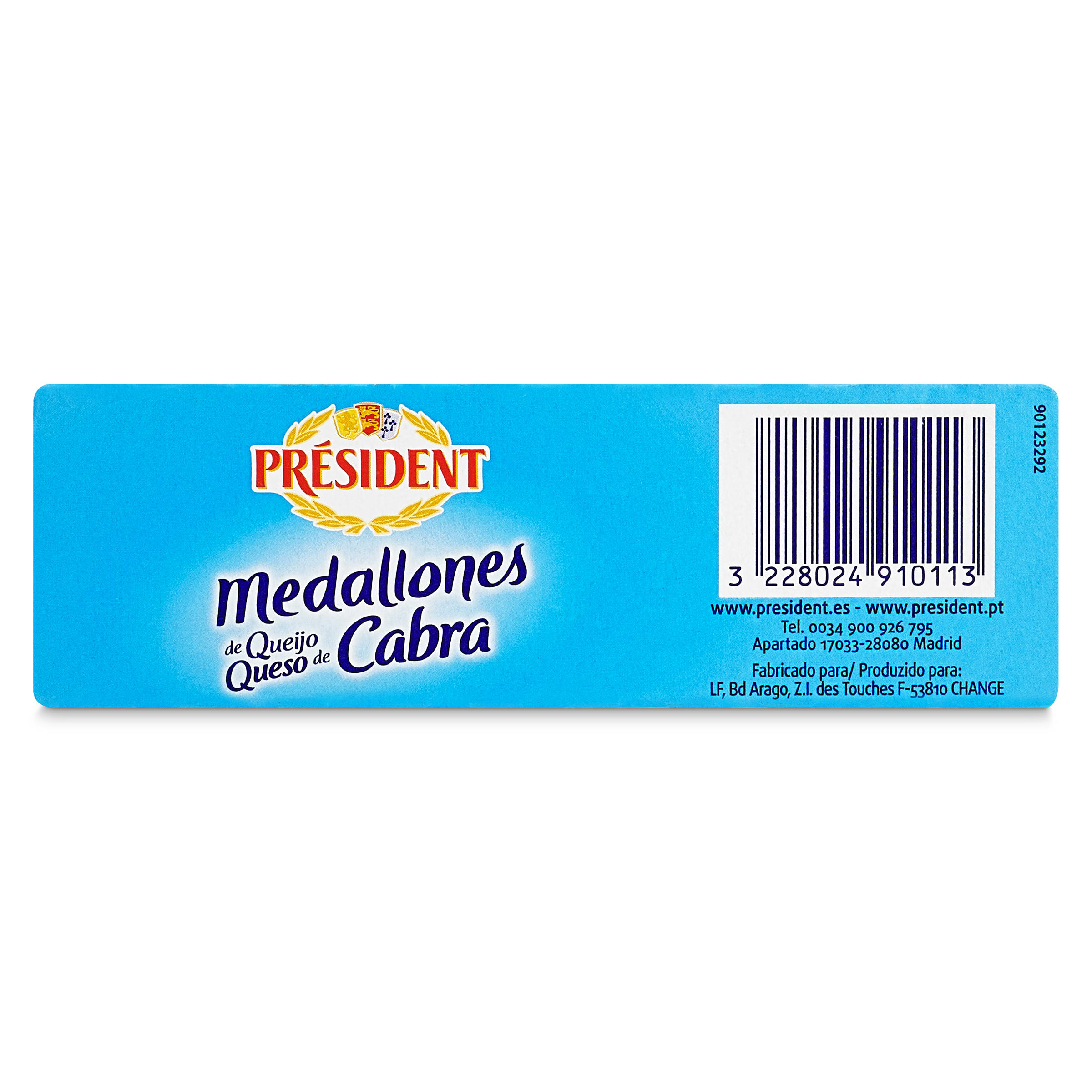 Queso de cabra en medallones President 200 g
