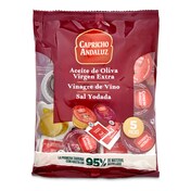 Set aliño aceite de oliva y vinagre Capricho andaluz bolsa 1 unidad