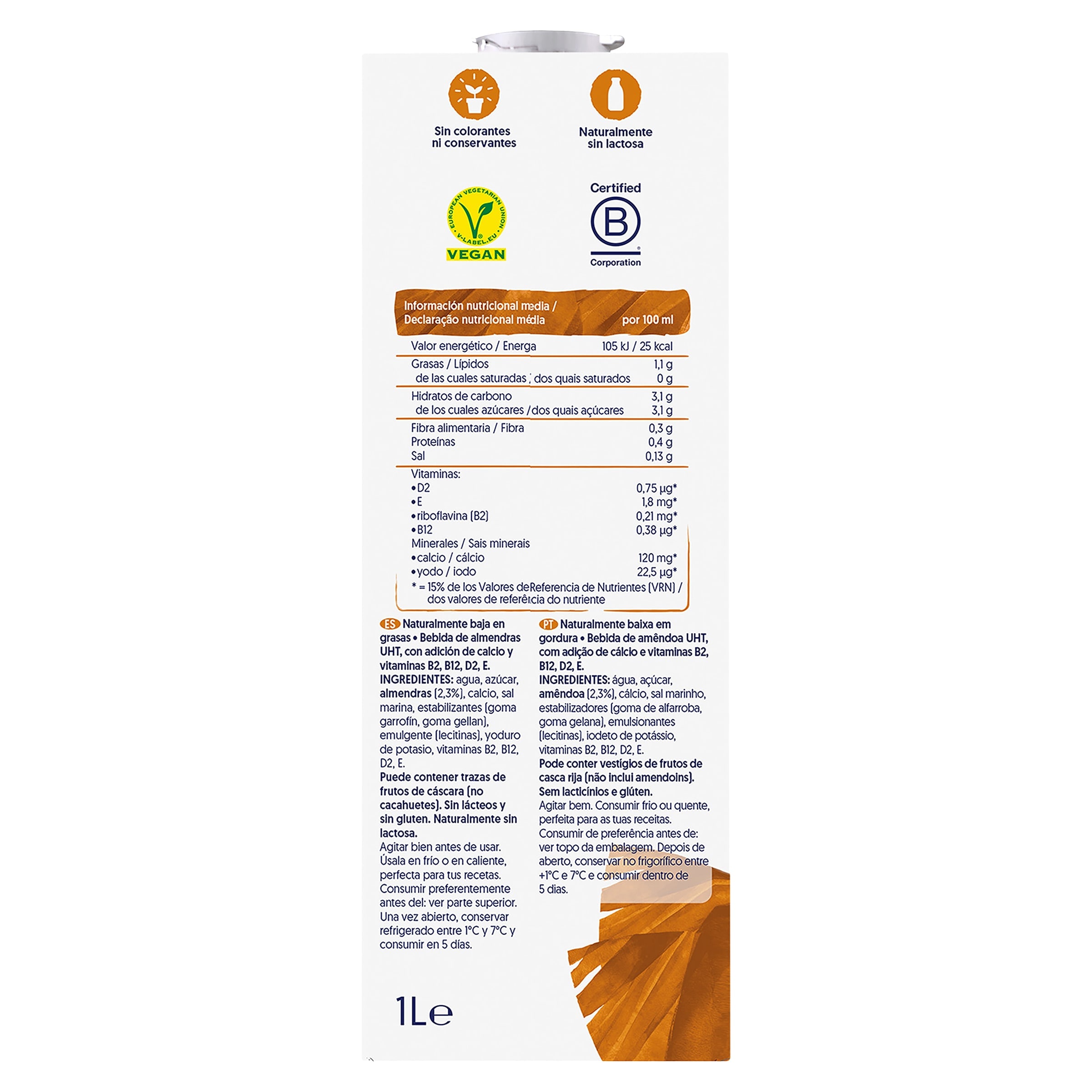 Bebida de almendras Alpro 1 L