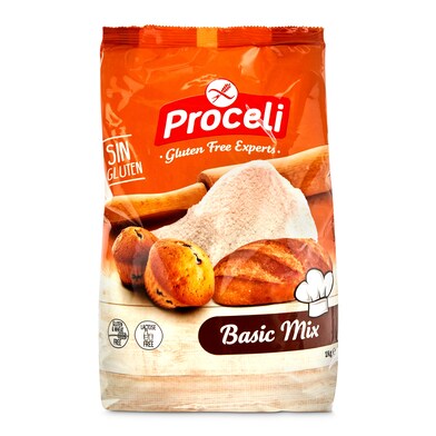 Preparado panificable sin gluten Proceli bolsa 1 Kg-0 Preparado panificable sin gluten Proceli bolsa 1 Kg-0