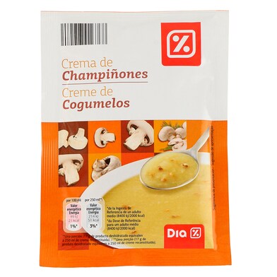 Crema de champiñones Dia sobre 68 g-0