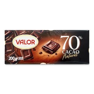 chocolate negro 70 cacao 200 g