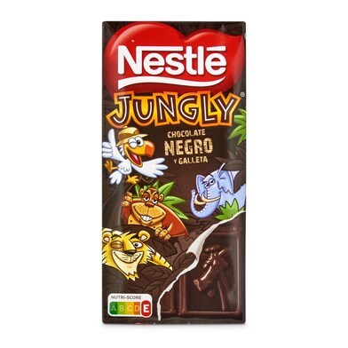 Chocolate negro Nestlé Jungly 125 g-0 Chocolate negro Nestlé Jungly 125 g-0