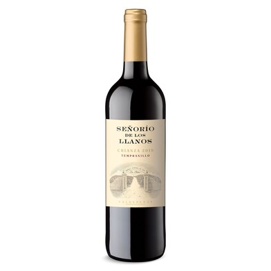 Vino tinto crianza D.O. Valdepeñas SEÑORIO DE LOS LLANOS   BOTELLA 75 CL-0