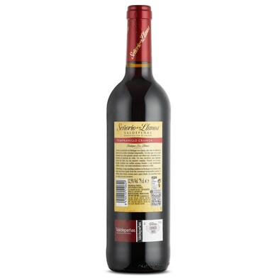 Vino tinto crianza D.O. Valdepeñas SEÑORIO DE LOS LLANOS BOTELLA 75 CL-1 Vino tinto crianza D.O. Valdepeñas SEÑORIO DE LOS LLANOS BOTELLA 75 CL-1