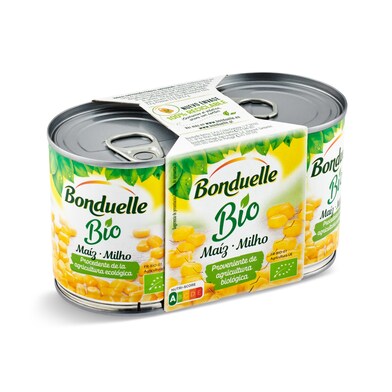 Maíz bio Bonduelle lata 2 x 140 g-0 Maíz bio Bonduelle lata 2 x 140 g-0