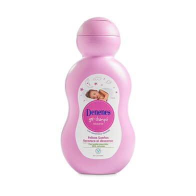 Gel y champú dos en uno felices sueños Denenes frasco 600 ml-0 Gel y champú dos en uno felices sueños Denenes frasco 600 ml-0