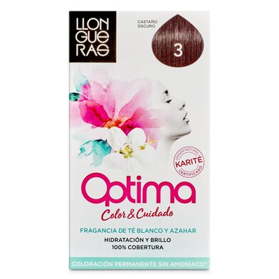 Tinte castaño oscuro nº3 Llongueras caja 1 unidad-0 Tinte castaño oscuro nº3 Llongueras caja 1 unidad-0