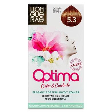 Tinte castaño claro dorado nº5.3 Llongueras caja 1 unidad-0 Tinte castaño claro dorado nº5.3 Llongueras caja 1 unidad-0