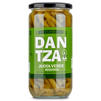 Judía verde ecológica Dantza frasco 355 g-0