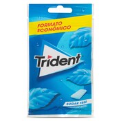 Chicles sabor menta sin azúcar Trident bolsa 43 g