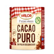 Cacao puro en polvo Valor bote 250 g