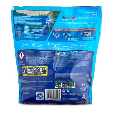 Lavavajillas máquina todo en uno powerball Finish bolsa 48 unidades-1