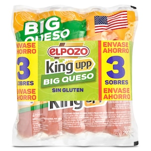 salchichas big queso 3 x 200 g