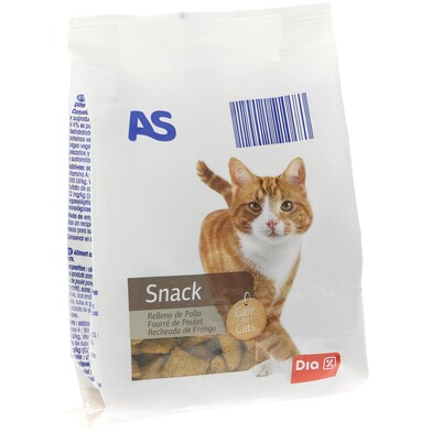 Snack para gatos de pollo As Dia bolsa 60 g-0