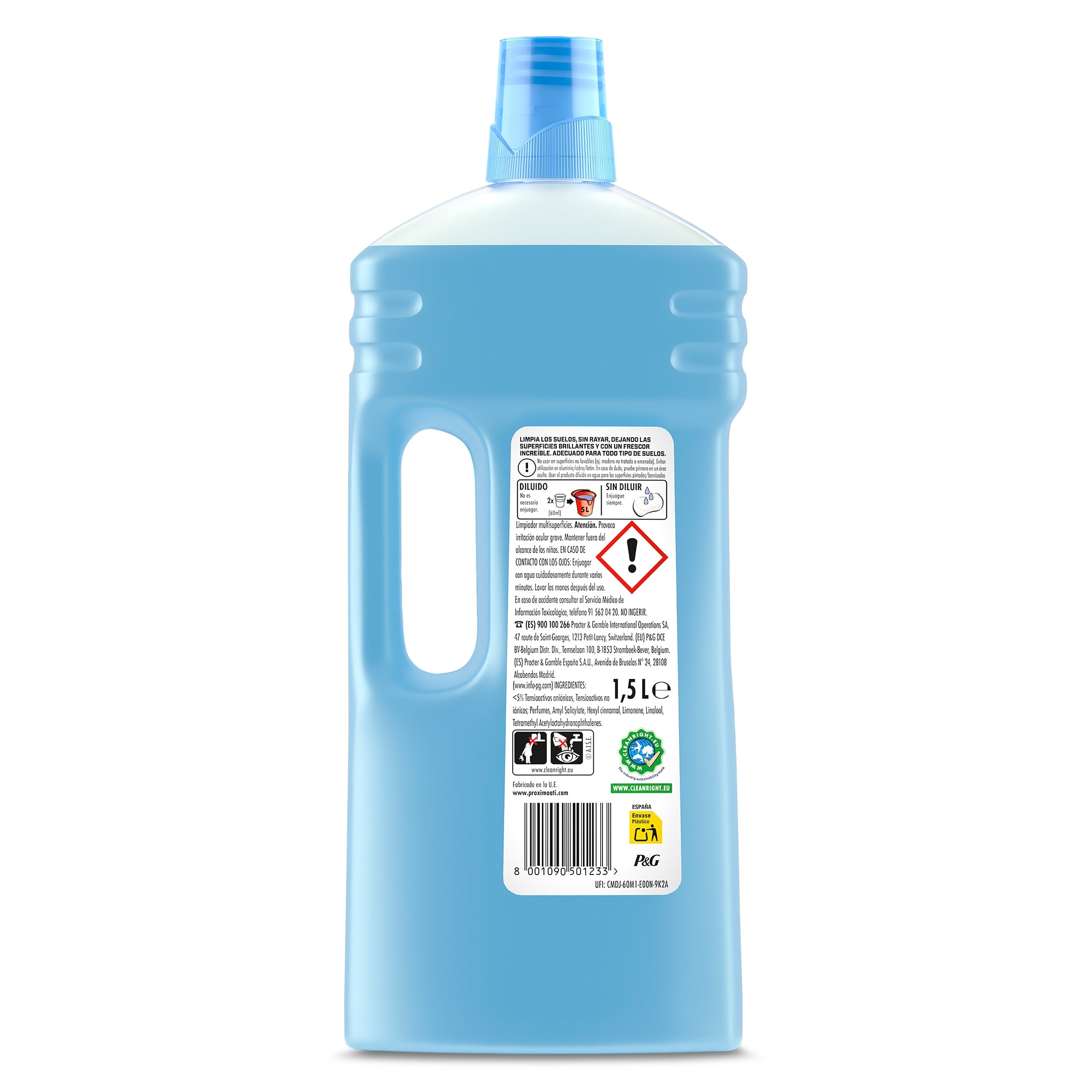 Friegasuelos superficies delicadas Don Limpio 1,5 L